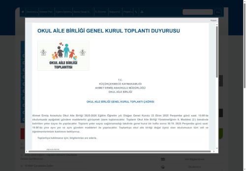 Ahmet Ermiş Anaokulu - İSTANBUL / KÜÇÜKÇEKMECE