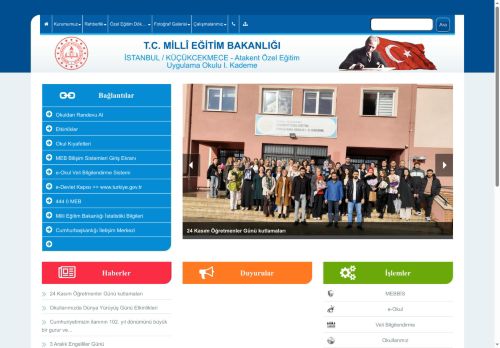 Atakent Özel Eğitim Uygulama Okulu I. Kademe - İSTANBUL / KÜÇÜKCEKMECE