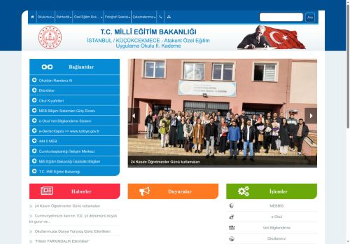 Atakent Özel Eğitim Uygulama Okulu II. Kademe - İSTANBUL / KÜÇÜKCEKMECE