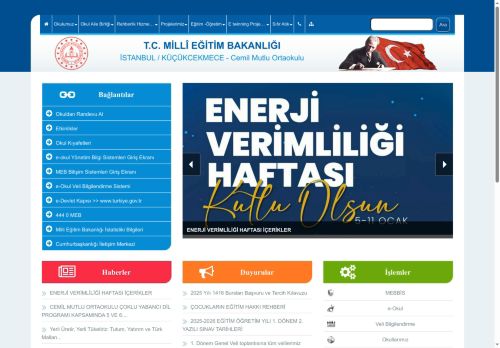 Cemil Mutlu Ortaokulu - İSTANBUL / KÜÇÜKCEKMECE