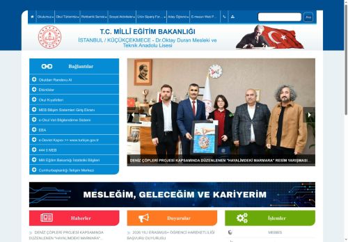 Dr.Oktay Duran Mesleki ve Teknik Anadolu Lisesi - İSTANBUL / KÜÇÜKÇEKMECE