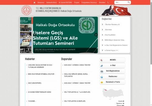 Halkalı Doğa Ortaokulu - İSTANBUL / KÜÇÜKÇEKMECE