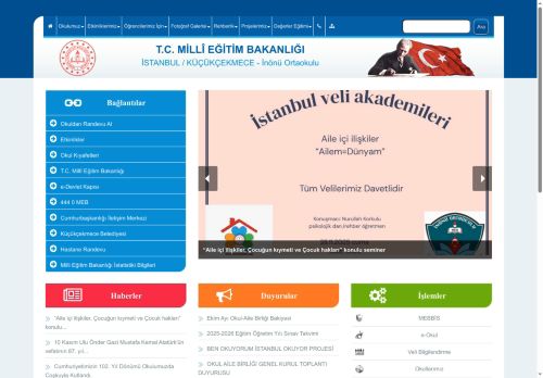 İnönü Ortaokulu - İSTANBUL / KÜÇÜKÇEKMECE