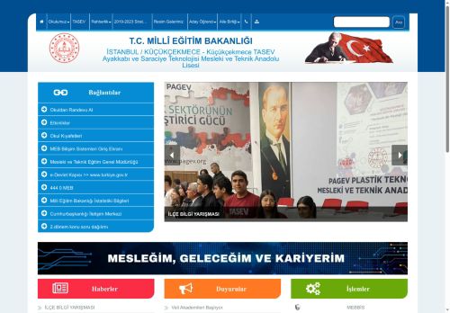 Küçükçekmece TASEV Ayakkabı ve Saraciye Teknolojisi Mesleki ve Teknik Anadolu Lisesi - İSTANBUL / KÜÇÜKÇEKMECE