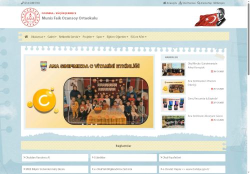 Munis Faik Ozansoy Ortaokulu - İSTANBUL / KÜÇÜKÇEKMECE