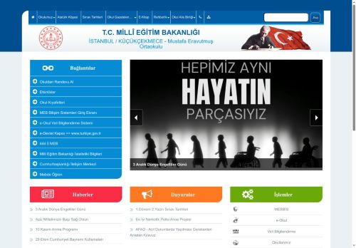 Mustafa Eravutmuş Ortaokulu - İSTANBUL / KÜÇÜKÇEKMECE