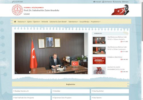 Prof. Dr. Sabahattin Zaim Anadolu Lisesi - İSTANBUL / KÜÇÜKÇEKMECE