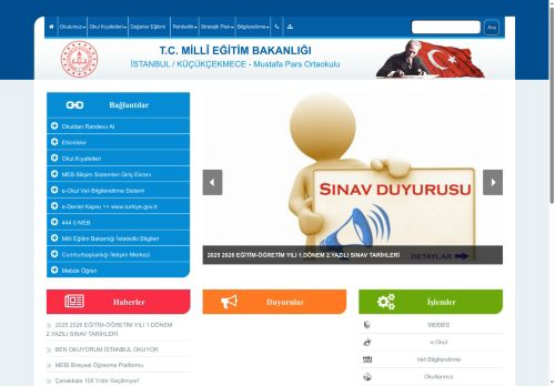 Mustafa Pars Ortaokulu - İSTANBUL / KÜÇÜKÇEKMECE