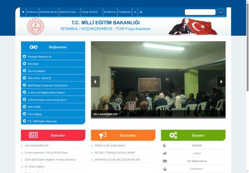 TOKİ Fulya Anaokulu - İSTANBUL / KÜÇÜKÇEKMECE