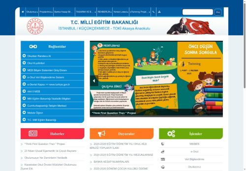 TOKİ Akasya Anaokulu - İSTANBUL / KÜÇÜKÇEKMECE