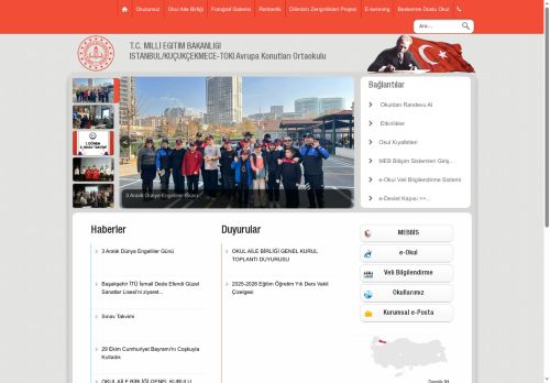 TOKİ Avrupa Konutları Ortaokulu - İSTANBUL / KÜÇÜKÇEKMECE