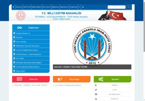 TOKİ Halkalı Anadolu İmam Hatip Lisesi - İSTANBUL / KÜÇÜKÇEKMECE