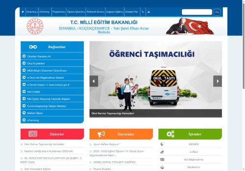 Toki Şehit Efkan Kıran İlkokulu - İSTANBUL / KÜÇÜKÇEKMECE