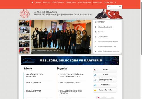 Hasan Şadoğlu Mesleki ve Teknik Anadolu Lisesi - İSTANBUL / MALTEPE