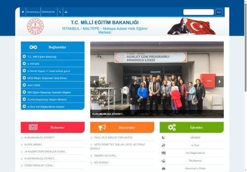 Maltepe Adalet Halk Eğitimi Merkezi - İSTANBUL / MALTEPE