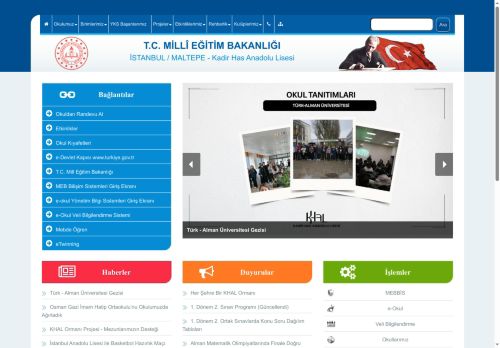 Kadir Has Anadolu Lisesi - İSTANBUL / MALTEPE