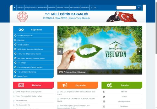 Kazım Tunç İlkokulu - İSTANBUL / MALTEPE