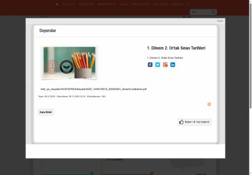 Orhangazi Anadolu Lisesi - İSTANBUL / MALTEPE