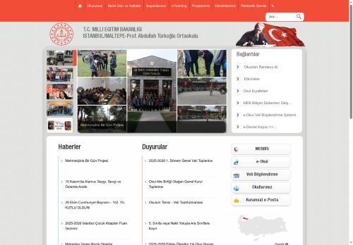 Prof. Abdullah Türkoğlu Ortaokulu - İSTANBUL / MALTEPE