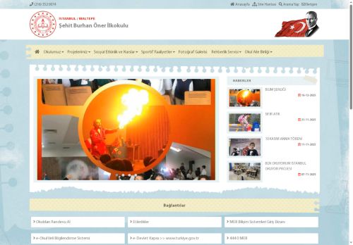 Şehit Burhan Öner İlkokulu - İSTANBUL / MALTEPE