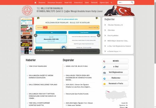 Şehit Er Çağlar Mengü Anadolu İmam Hatip Lisesi - İSTANBUL / MALTEPE
