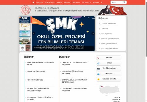 Şehit Mustafa Kaymakçı Anadolu İmam Hatip Lisesi - İSTANBUL / MALTEPE