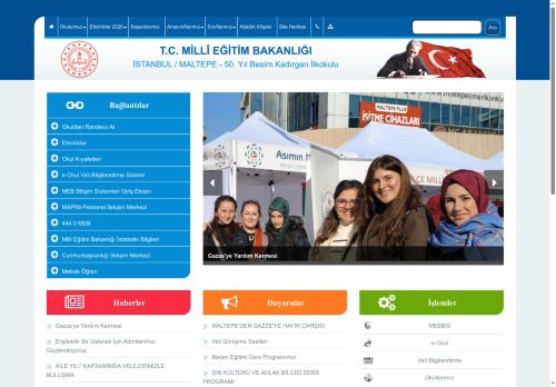 50. Yıl Besim Kadırgan İlkokulu - İSTANBUL / MALTEPE