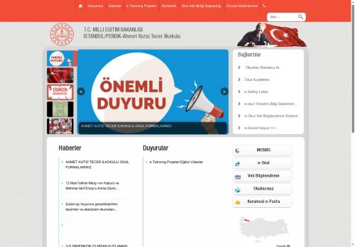 Ahmet Kutsi Tecer İlkokulu - İSTANBUL / PENDİK