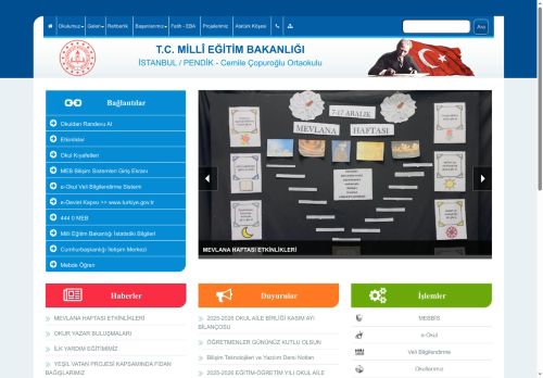 Cemile Çopuroğlu Ortaokulu - İSTANBUL / PENDİK