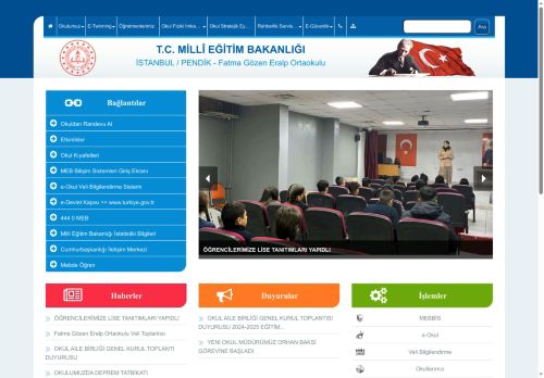 Fatma Gözen Eralp Ortaokulu - İSTANBUL / PENDİK