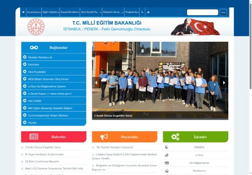 Fethi Gemuhluoğlu Ortaokulu - İSTANBUL / PENDİK