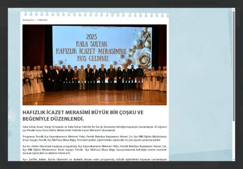 Hala Sultan İmam Hatip Ortaokulu - İSTANBUL / PENDİK