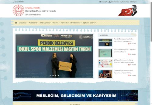 Hezarfen Mesleki ve Teknik Anadolu Lisesi - İSTANBUL / PENDİK