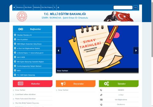 Şehit Erkan Er Ortaokulu - İZMİR / BORNOVA