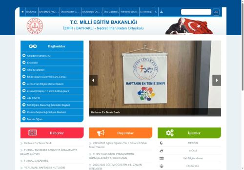 Nedret İlhan Keten Ortaokulu - İZMİR / BAYRAKLI