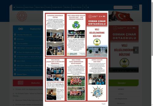 Osman Çınar Ortaokulu - İZMİR / BAYRAKLI