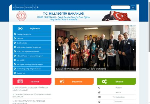 Şehit Sevda Güngör Özel Eğitim Uygulama Okulu I. Kademe - İZMİR / BAYRAKLI