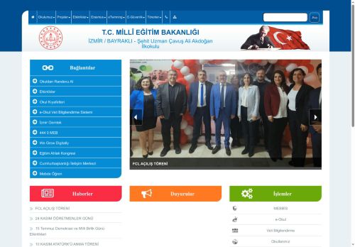 Şehit Uzman Çavuş Ali Akdoğan İlkokulu - İZMİR / BAYRAKLI