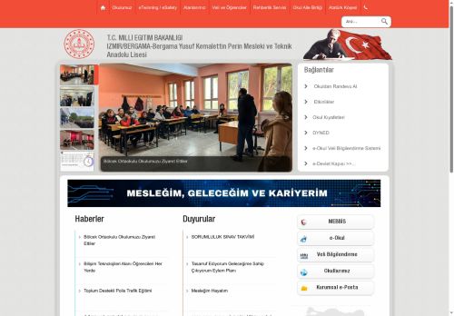 Bergama Yusuf Kemalettin Perin Mesleki ve Teknik Anadolu Lisesi - İZMİR / BERGAMA