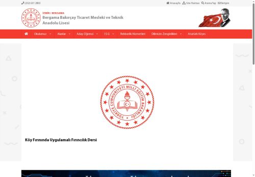 Bergama Bakırçay Ticaret Mesleki ve Teknik Anadolu Lisesi - İZMİR / BERGAMA