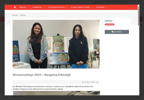 Bergama Zeytindağ Çok Programlı Anadolu Lisesi - İZMİR / BERGAMA