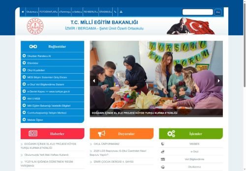 Şehit Ümit Özerli Ortaokulu - İZMİR / BERGAMA