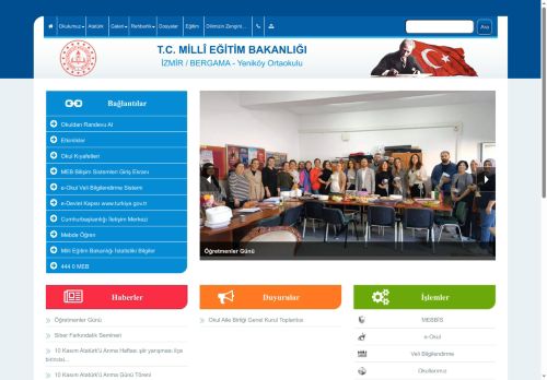 Yeniköy Ortaokulu - İZMİR / BERGAMA