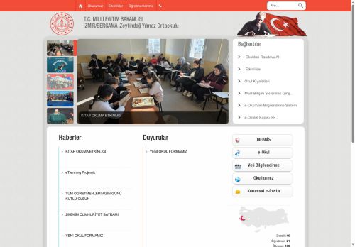 Zeytindağ Yılmaz Ortaokulu - İZMİR / BERGAMA