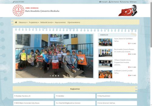 Batı Anadolu Çimento ilkokulu - İZMİR / BORNOVA