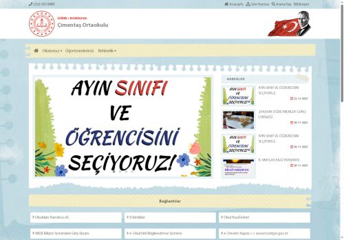 Çimentaş Ortaokulu - İZMİR / BORNOVA