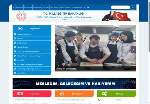 Bornova Mesleki ve Teknik Anadolu Lisesi - İZMİR / BORNOVA