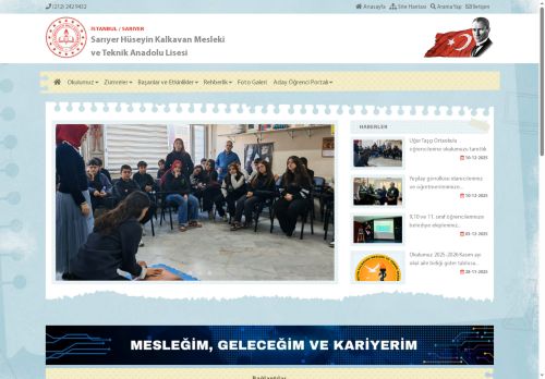 Sarıyer Hüseyin Kalkavan Mesleki ve Teknik Anadolu Lisesi - İSTANBUL / SARIYER
