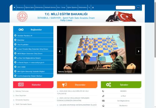 Şehit Fatih Satır Anadolu İmam Hatip Lisesi - İSTANBUL / SARIYER