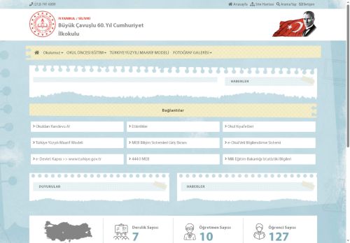 Büyük Çavuşlu 60. Yıl Cumhuriyet İlkokulu - İSTANBUL / SİLİVRİ